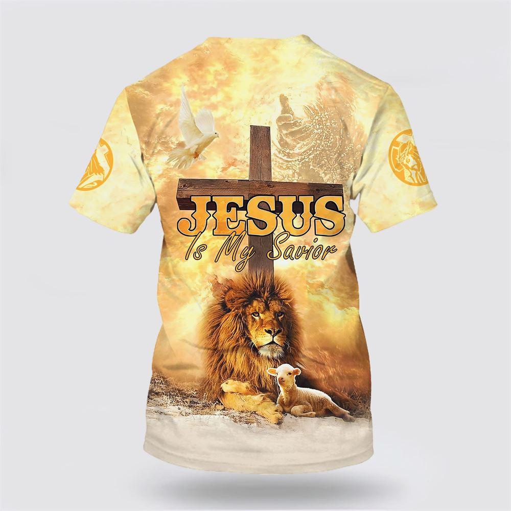 Jesus Is My Savior Shirts Hand Of God Lion Lamb All Over Print 3D T Shirt – Gifts For Christian Friends Jesus Is My Savior Shirts Hand Of God Lion Lamb All Over Print 3D T Shirt – Gifts For Christian Friends