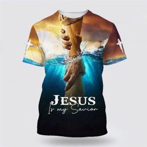 Jesus Is My Savior Take My Hand God All Over Print 3D T Shirt Gifts For Christian Friends 1 cbrbj4.jpg