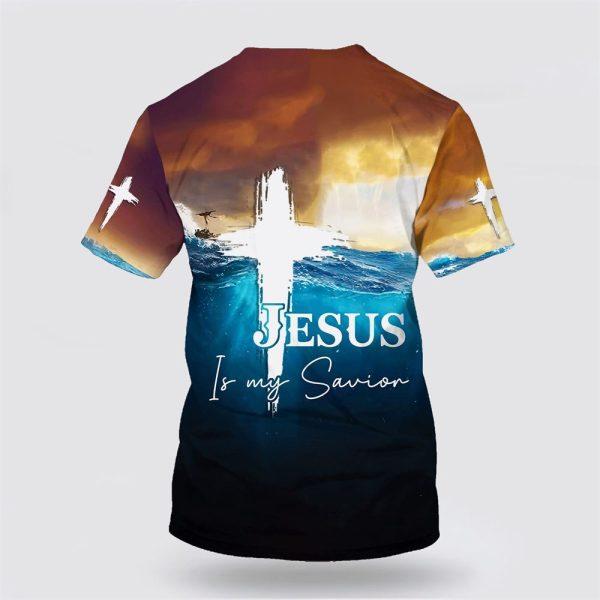 Jesus Is My Savior Take My Hand God All Over Print 3D T Shirt – Gifts For Christian Friends