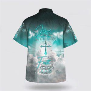 Jesus Is The Key To Heaven But Faith Unlocks The Door Hawaiian Shirt Gifts For People Who Love Jesus 2 yqjlzp.jpg