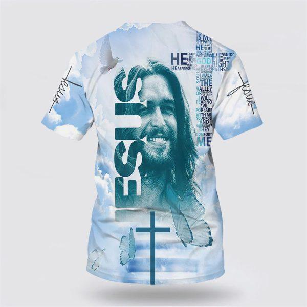 Jesus Laugh All Over Print 3D T Shirt – Gifts For Christian Friends