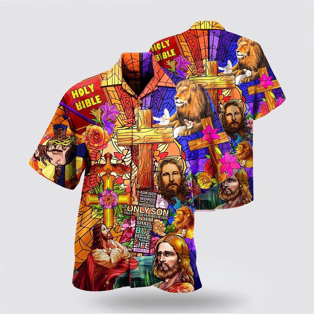 Jesus Lion And Flowers Cool Hawaiian Shirt – Gifts For People Who Love Jesus Jesus Lion And Flowers Cool Hawaiian Shirt – Gifts For People Who Love Jesus