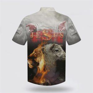 Jesus Lion And The Sheep Hawaiian Shirts Gifts For People Who Love Jesus 2 tolu6v.jpg