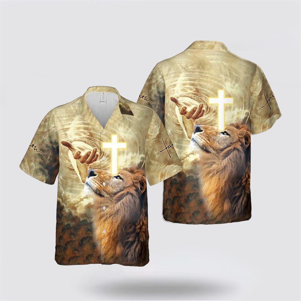 Jesus Lion Cross Hawaiian Shirts – Gifts For People Who Love Jesus Jesus Lion Cross Hawaiian Shirts – Gifts For People Who Love Jesus