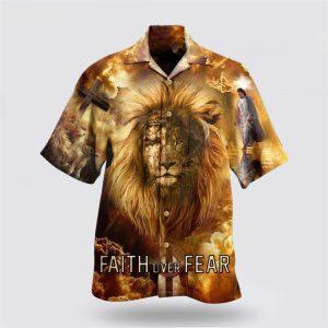 Jesus Lion Faith Over Fear Psalms Hawaiian…