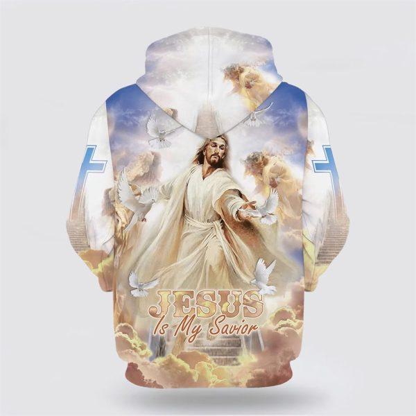 Jesus Lion Lamb One Nation Under God Hoodies Jesus All Over Print 3D Hoodie – Gifts For Christian Families