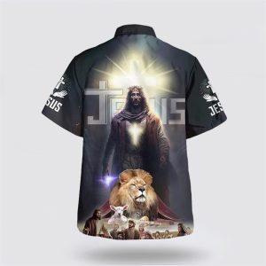 Jesus Lion Lamb With Disciples Hawaiian Shirts Gifts For People Who Love Jesus 2 rgvp8z.jpg