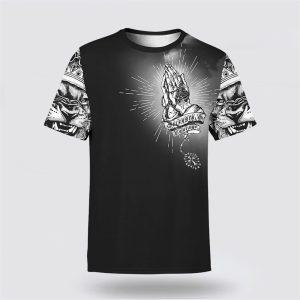 Jesus Lion Tattoo Faith Over Fear All Over Print 3D T Shirt Gifts For Christian Friends 1 v29htf.jpg