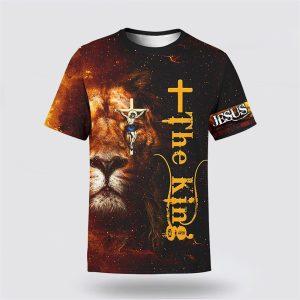 Jesus Lion The King Fire All Over Print 3D T Shirt Gifts For Christian Friends 1 uyrlhx.jpg