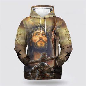 Jesus On The Cross All Over Print…
