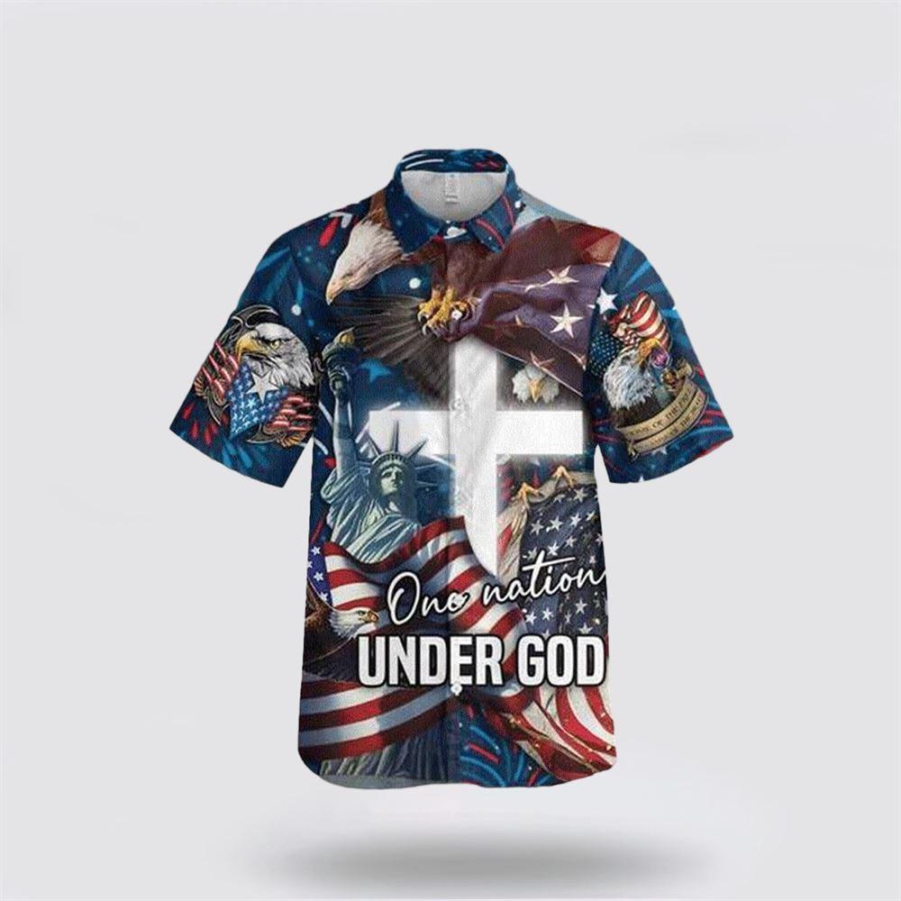 Jesus One Nation Under God Cross Hawaiian Shirt – Gifts For People Who Love Jesus Jesus One Nation Under God Cross Hawaiian Shirt – Gifts For People Who Love Jesus