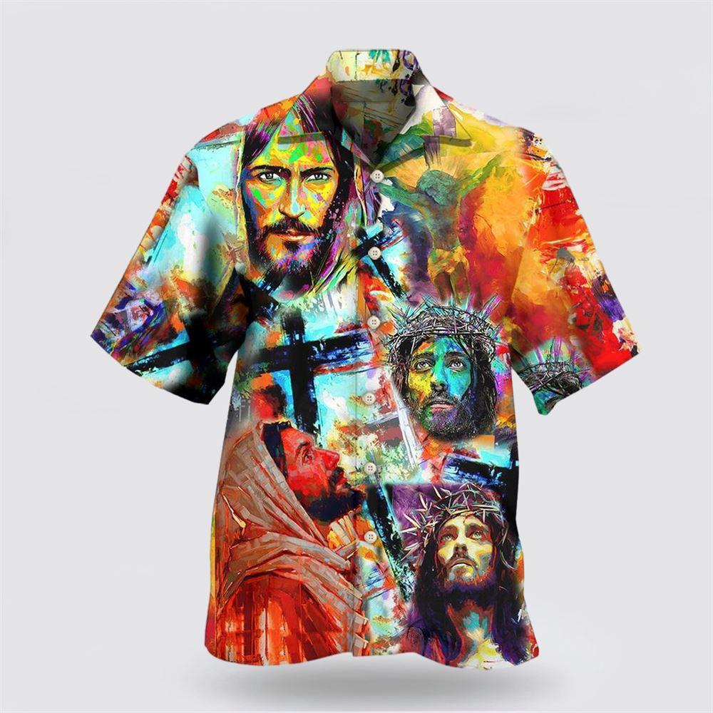 Jesus Peace Life Color Christian Hawaiian Shirts – Gifts For Jesus Lovers Jesus Peace Life Color Christian Hawaiian Shirts – Gifts For Jesus Lovers