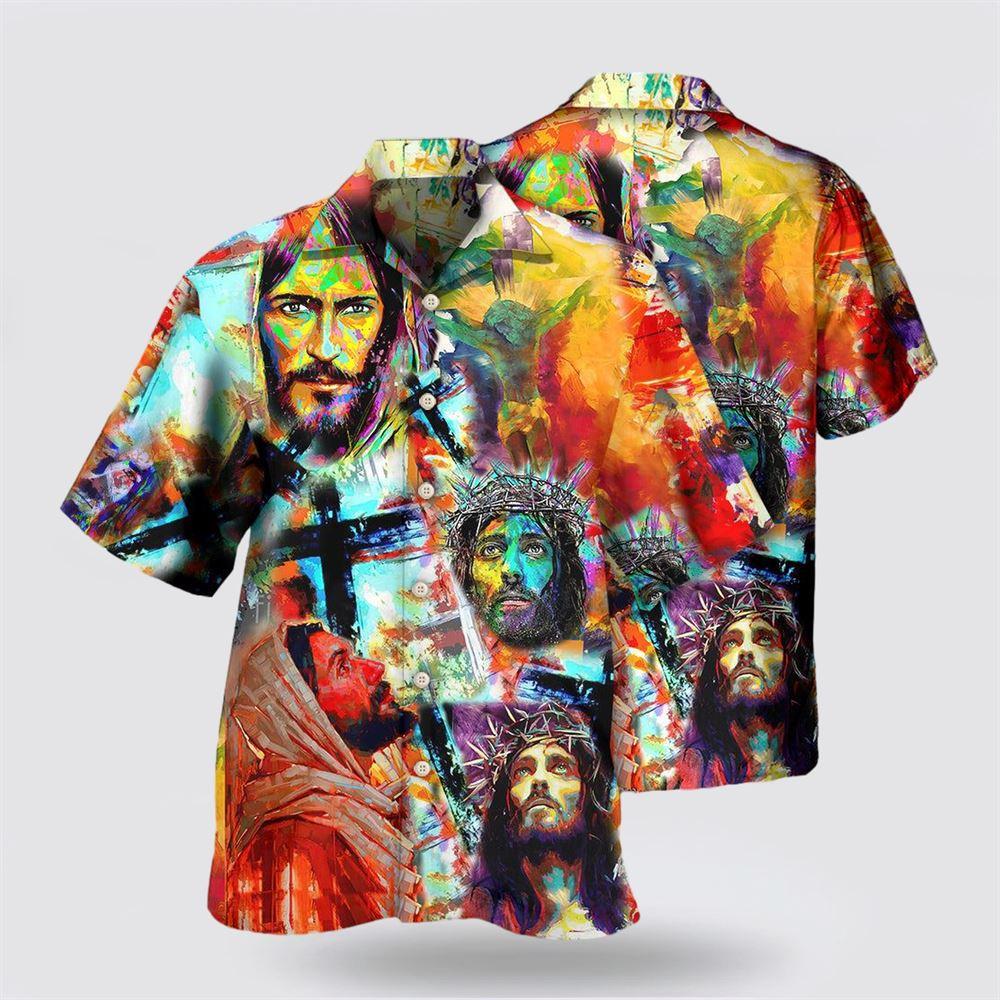 Jesus Peace Life Color Christian Hawaiian Shirts – Gifts For Jesus Lovers Jesus Peace Life Color Christian Hawaiian Shirts – Gifts For Jesus Lovers