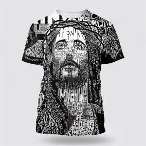 Jesus Portrait All Over Print 3D T…