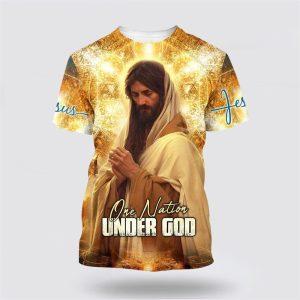 Jesus Praying One Nation Under God All…