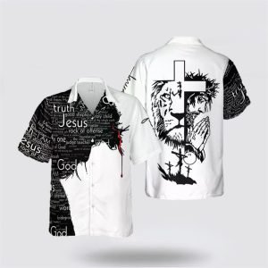 Jesus Rock Of Offense Hawaiian Shirt –…