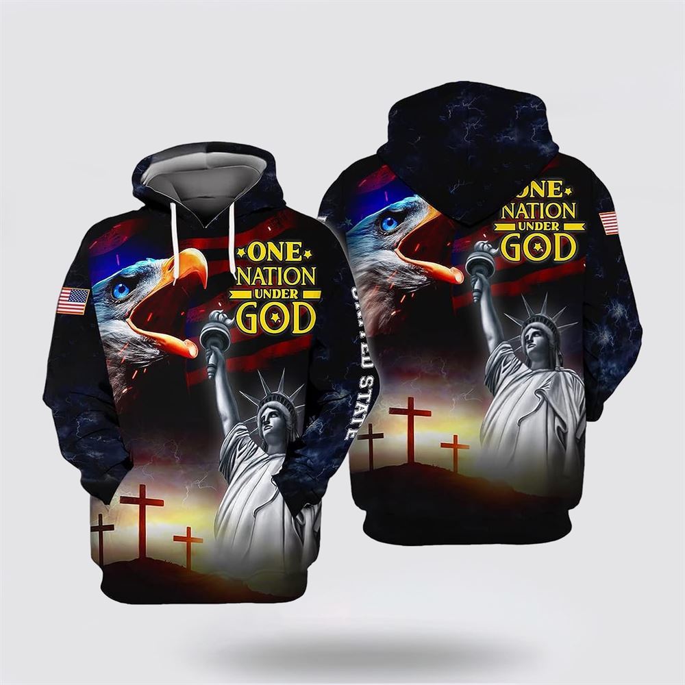 Jesus Save American One Nation Under God All Over Print Hoodie Shirt For Christian – Gifts For Christian Families Jesus Save American One Nation Under God All Over Print Hoodie Shirt For Christian – Gifts For Christian Families