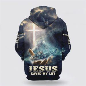 Jesus Saved My Life All Over Print 3D Hoodie Gifts For Christians 2 gsfkhr.jpg