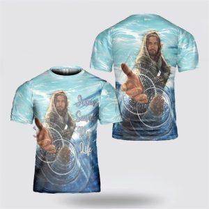 Jesus Saved My Life All Over Print…