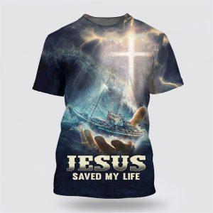 Jesus Saved My Life All Over Print…