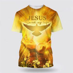 Jesus Saved My Life All Over Print…