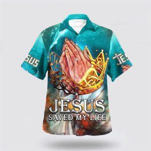 Jesus Saved My Life Hand Praying Hawaiian…
