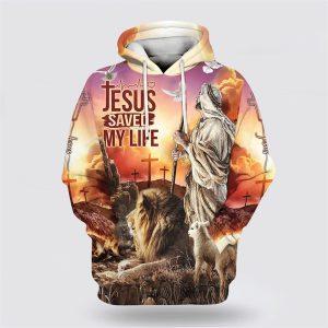 Jesus Saved My Life Hoodie The Lamb…
