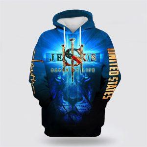 Jesus Saved My Life Lion All Over Print 3D Hoodie Gifts For Christians 1 bz8mj6.jpg