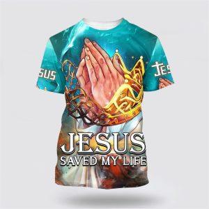 Jesus Saved My Life Prayer Hands All…