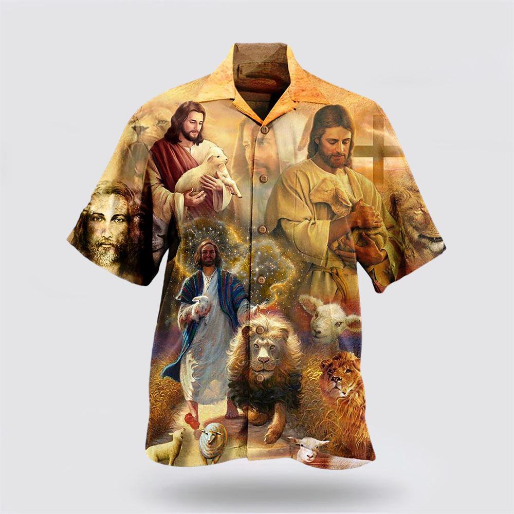 Jesus Saves Animals And Loves Animals Hawaiian Shirt – Gifts For Jesus Lovers Jesus Saves Animals And Loves Animals Hawaiian Shirt – Gifts For Jesus Lovers
