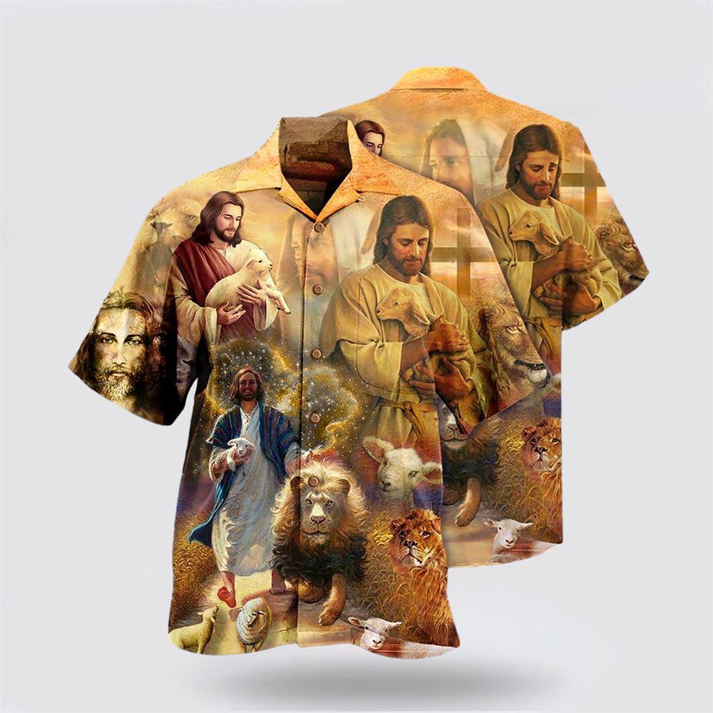 Jesus Saves Animals And Loves Animals Hawaiian Shirt – Gifts For Jesus Lovers Jesus Saves Animals And Loves Animals Hawaiian Shirt – Gifts For Jesus Lovers