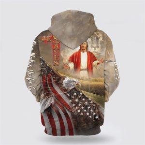 Jesus Saves One Nation Under God All Over Print 3D Hoodie Gifts For Christians 2 yqcoug.jpg