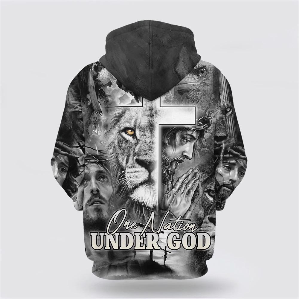 Jesus The Cross Lion Of Judah All Over Print 3D Hoodie – Gifts For Christians Jesus The Cross Lion Of Judah All Over Print 3D Hoodie – Gifts For Christians