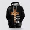 Jesus The Lion Of Judah One Nation Under God Hoodies Jesus All Over Print 3D Hoodie – Gifts For Christians