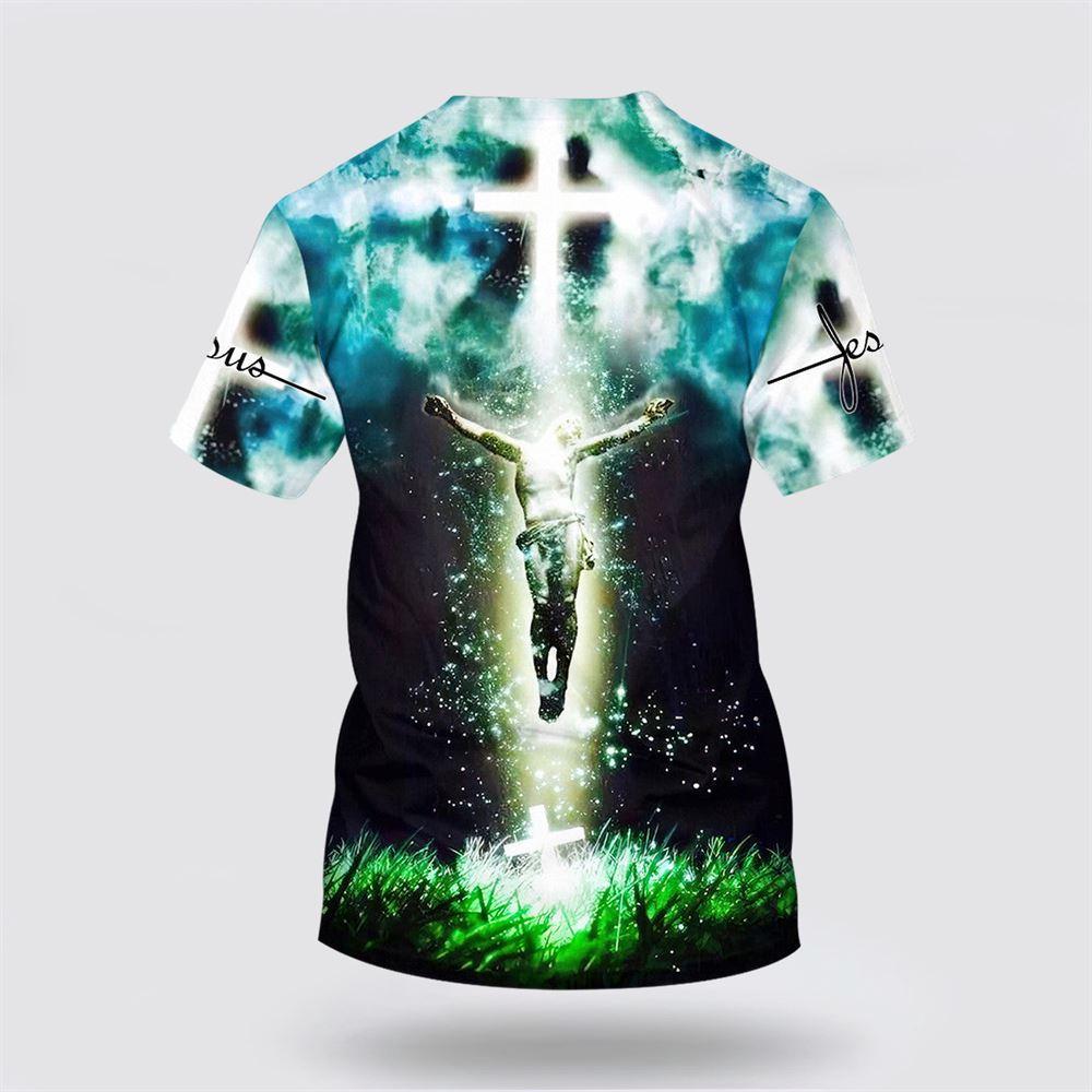 Jesus Underwater All Over Print 3D T Shirt – Gifts For Christian Friends