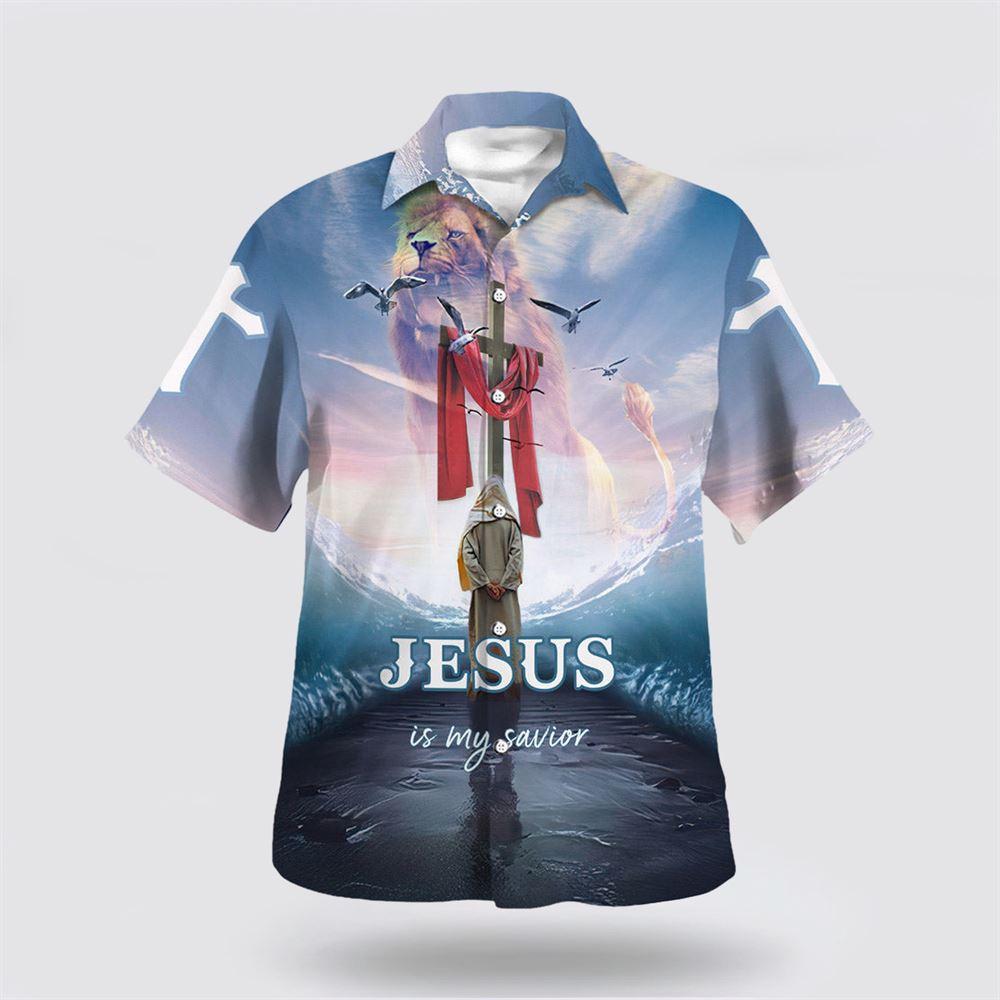 Jesus Walking On The Water Jesus Is My Savior Hawaiian Shirts – Gifts For Jesus Lovers Jesus Walking On The Water Jesus Is My Savior Hawaiian Shirts – Gifts For Jesus Lovers