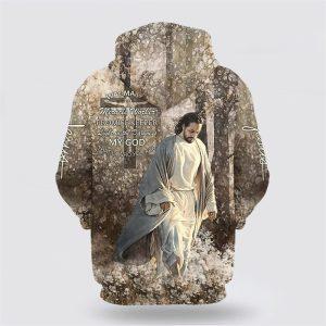 Jesus Walking Through The Fields Way Maker Miracle Worker Jesus All Over Print 3D Hoodie Gifts For Christians 2 jwvgxb.jpg
