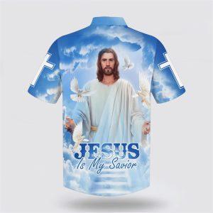 Jesus With His Arms Open Jesus Is My Savior Hawaiian Shirts Gifts For Jesus Lovers 2 urpnwy.jpg