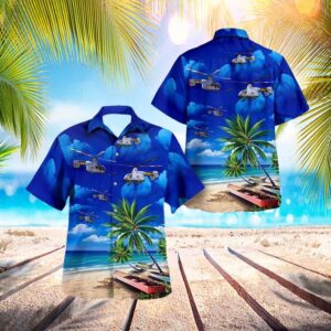 Kaman Hh-43 Huskie Hawaiian Shirt – Hawaiian…