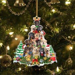 Labrador Full The Christmas Tree-Two Sided Christmas…