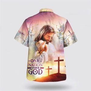 Lamb Of God Jesus Christ One Nation Under God Hawaiian Shirt Gifts For Jesus Lovers 2 pspdvo.jpg