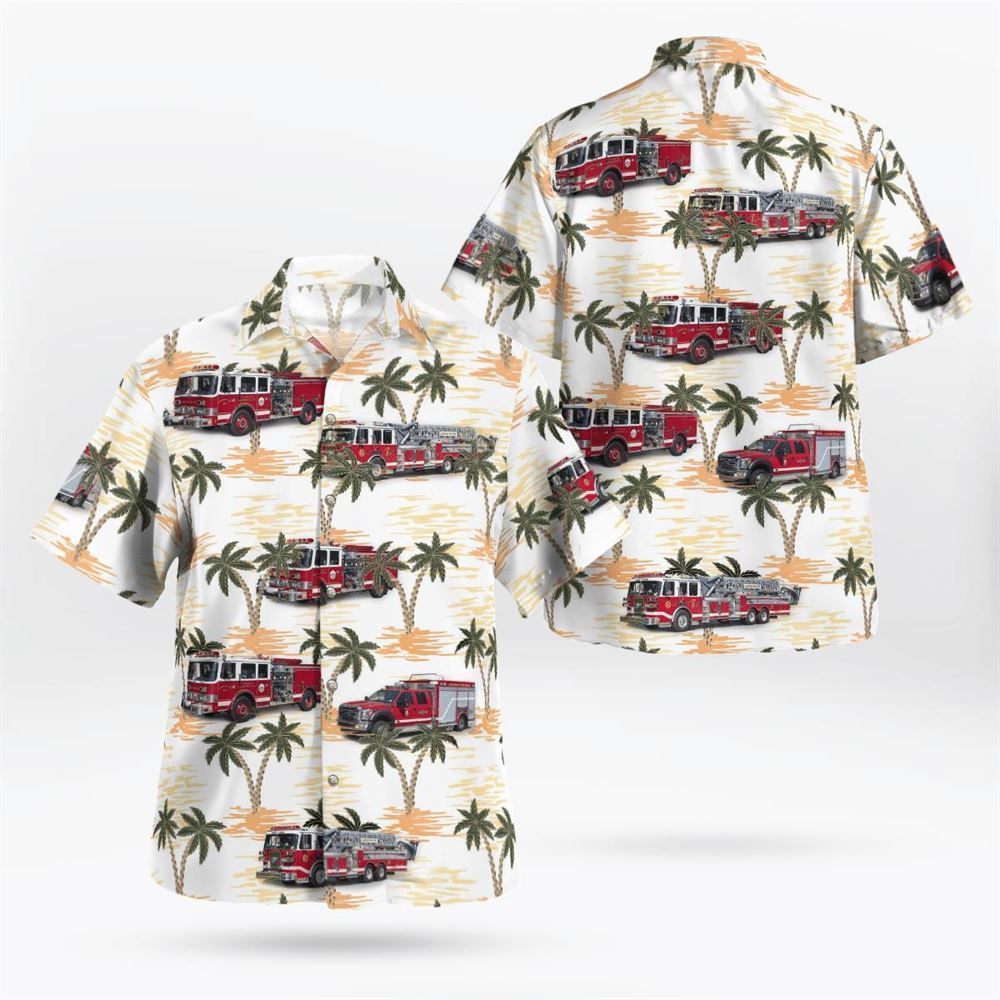 Larchmont, NY, Larchmont Fire Department Hawaiian Shirt – Gifts For Firefighters In Larchmont, NY Larchmont, NY, Larchmont Fire Department Hawaiian Shirt – Gifts For Firefighters In Larchmont, NY