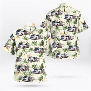 Lempster, NH, Lempster Fire Department Hawaiian Shirt…