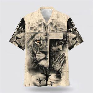 Lion And Jesus Hawaiian Shirt Gifts For Jesus Lovers 1 oxapge.jpg