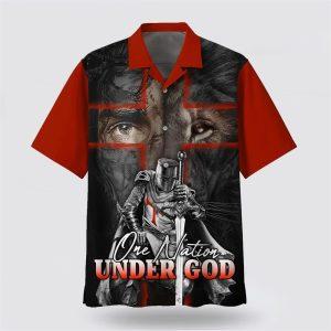 Lion And Warrior One Nation Under God…