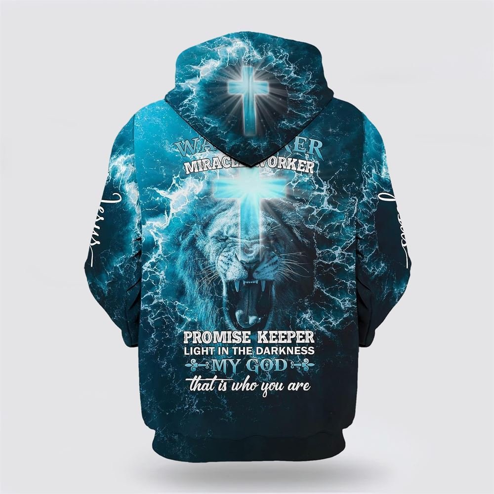 Lion Face Promise Keeper Light In The Darkness My God All Over Print Hoodie Shirt – Gifts For Christian Families Lion Face Promise Keeper Light In The Darkness My God All Over Print Hoodie Shirt – Gifts For Christian Families