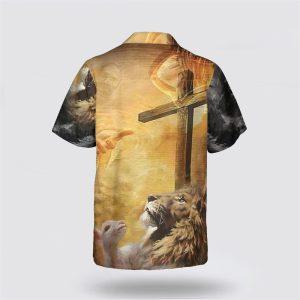 Lion Jesus Cross Sunrise Christianity Hawaiian Shirt Gifts For Jesus Lovers 2 rlphgq.jpg