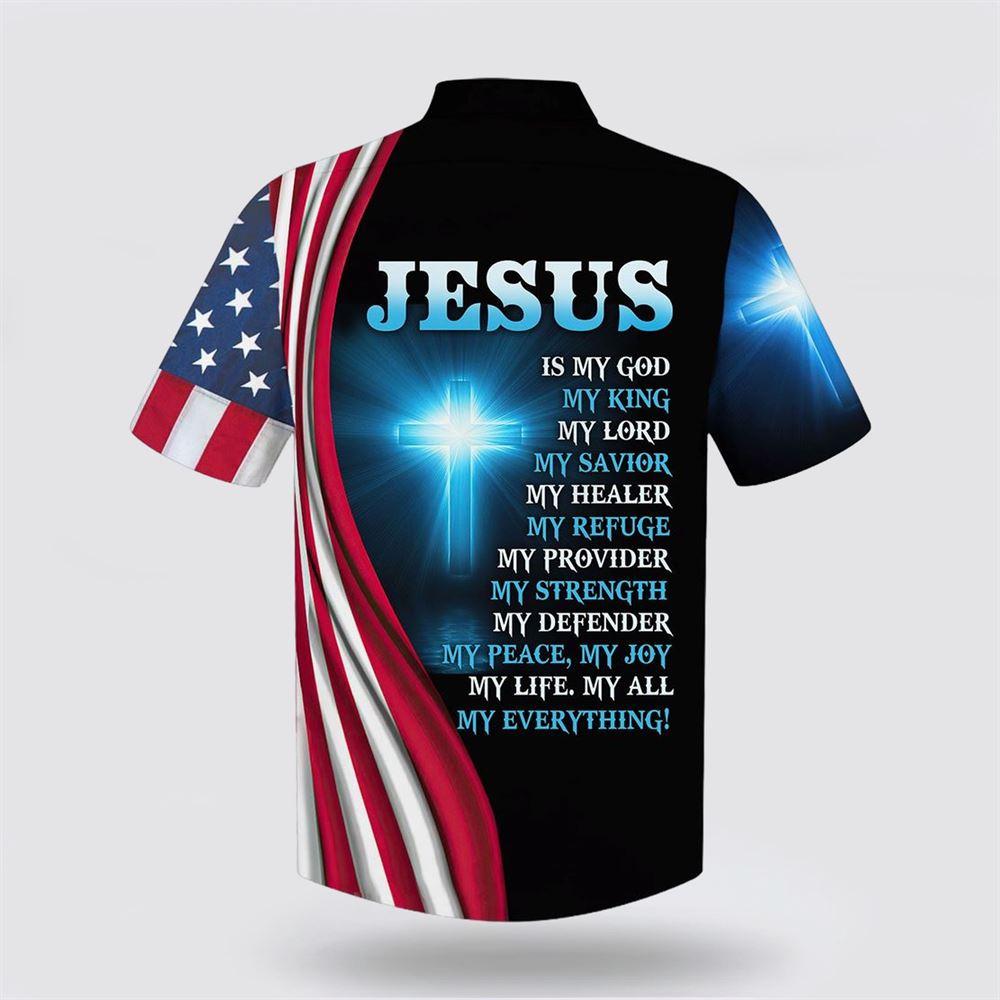 Lion Jesus Is My God My King Hawaiian Shirts – Gifts For Jesus Lovers Lion Jesus Is My God My King Hawaiian Shirts – Gifts For Jesus Lovers