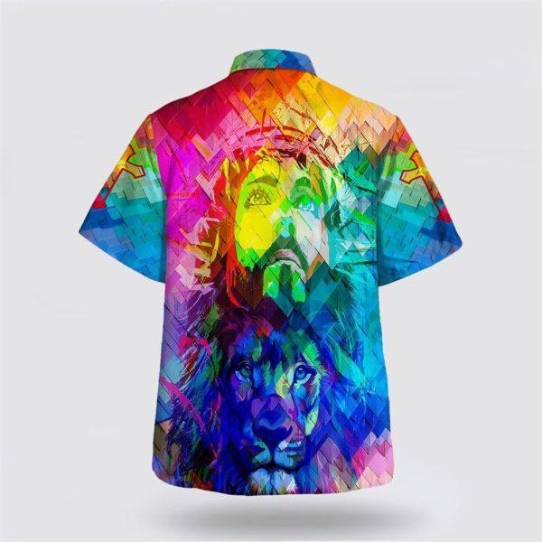 Lion Of Judah Jesus Hawaiian Shirts – Gifts For Jesus Lovers