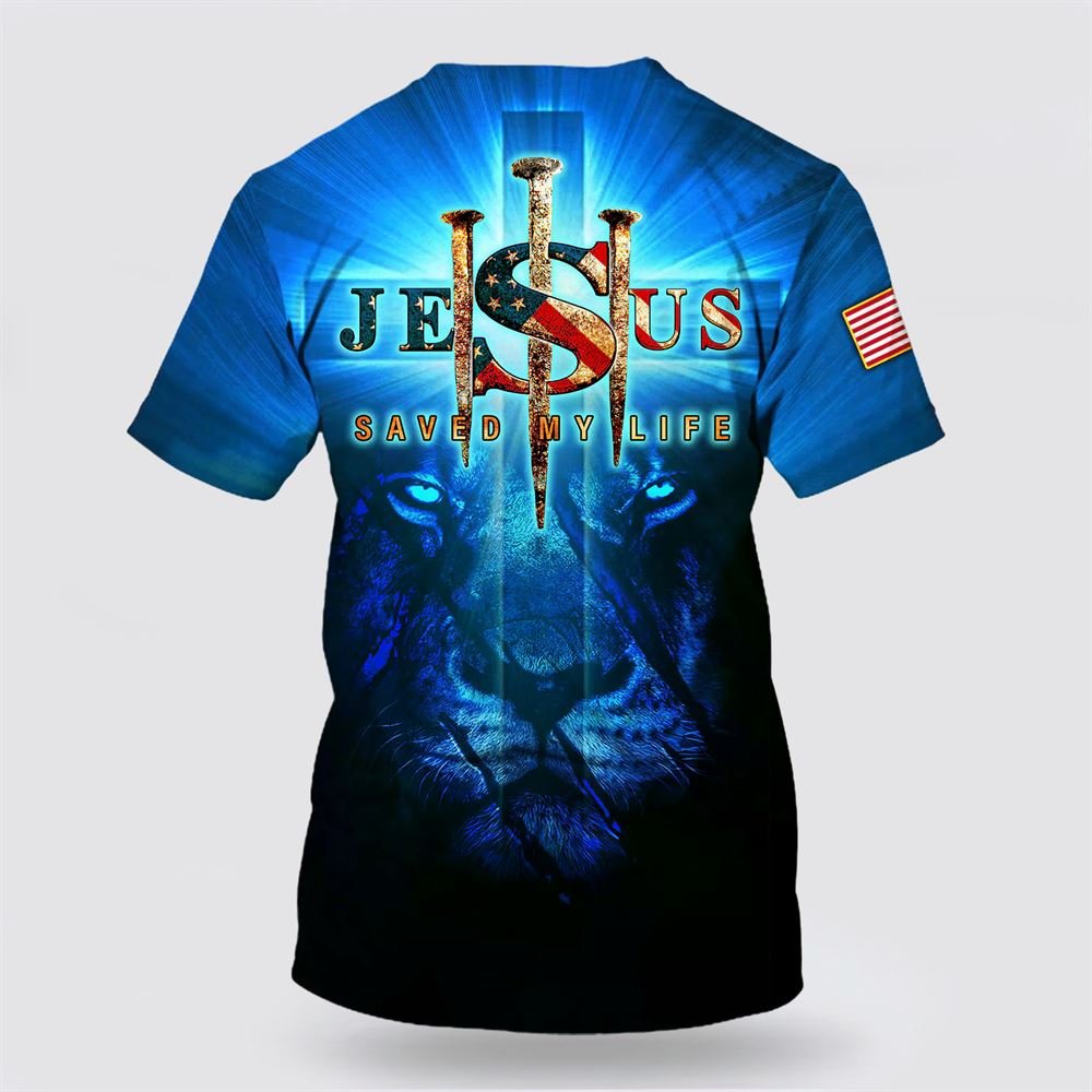 Lion Of Judah Jesus Saved My Life – Gifts For Christians